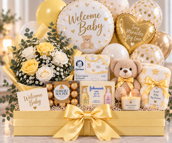 SM-CL-004Y SM-CL-004 | Welcome Baby Celebration Box